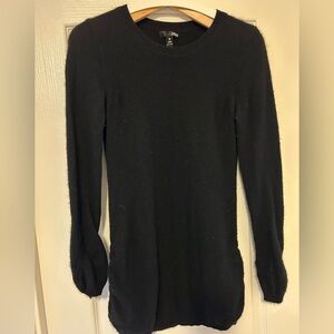 Aqua black Cashmere Sweater, size S, 100% cashmere
